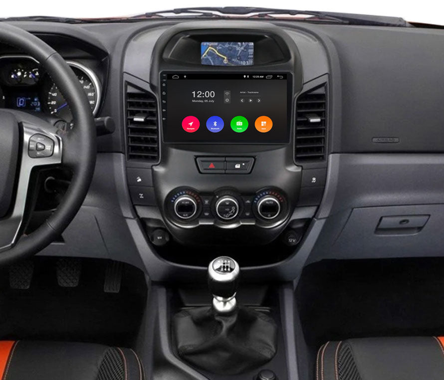 Ford Ranger Tab Navigation for Ford Ranger | Carplay | Android | DAB | Bluetooth | 32G ...